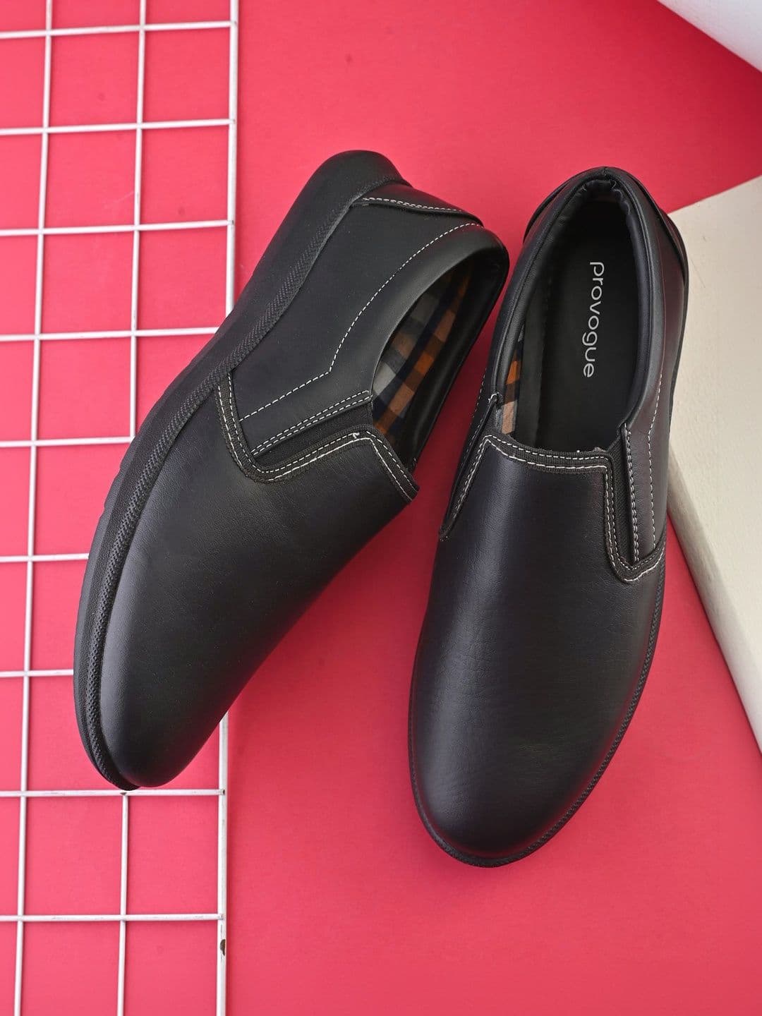 Provogue Men Round Toe Formal Slip On - view 1