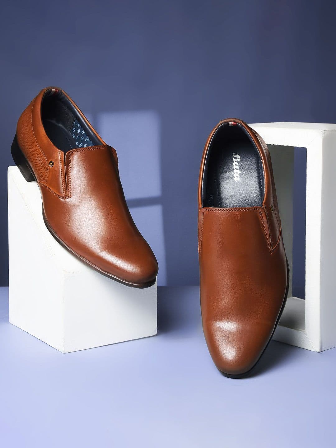 Bata Men Formal Slip-On Shoes - view 1