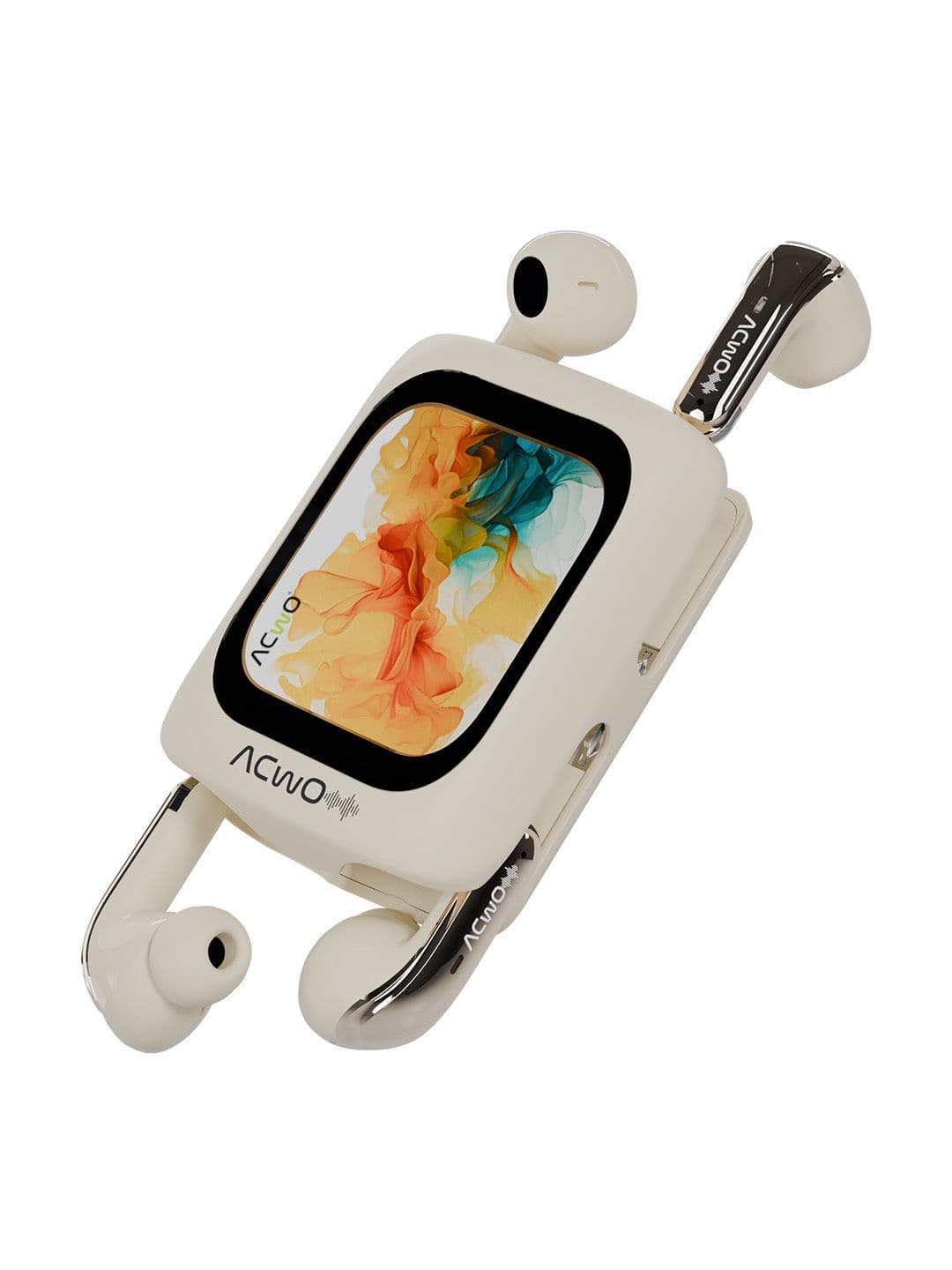ACwO Fire Prime TWS Earbuds, Smart HD Display Headphones - view 1
