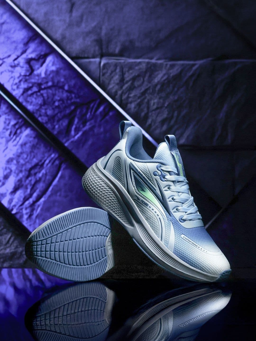 ASIAN Men Mesh Running Non-Marking Shoes - view 1