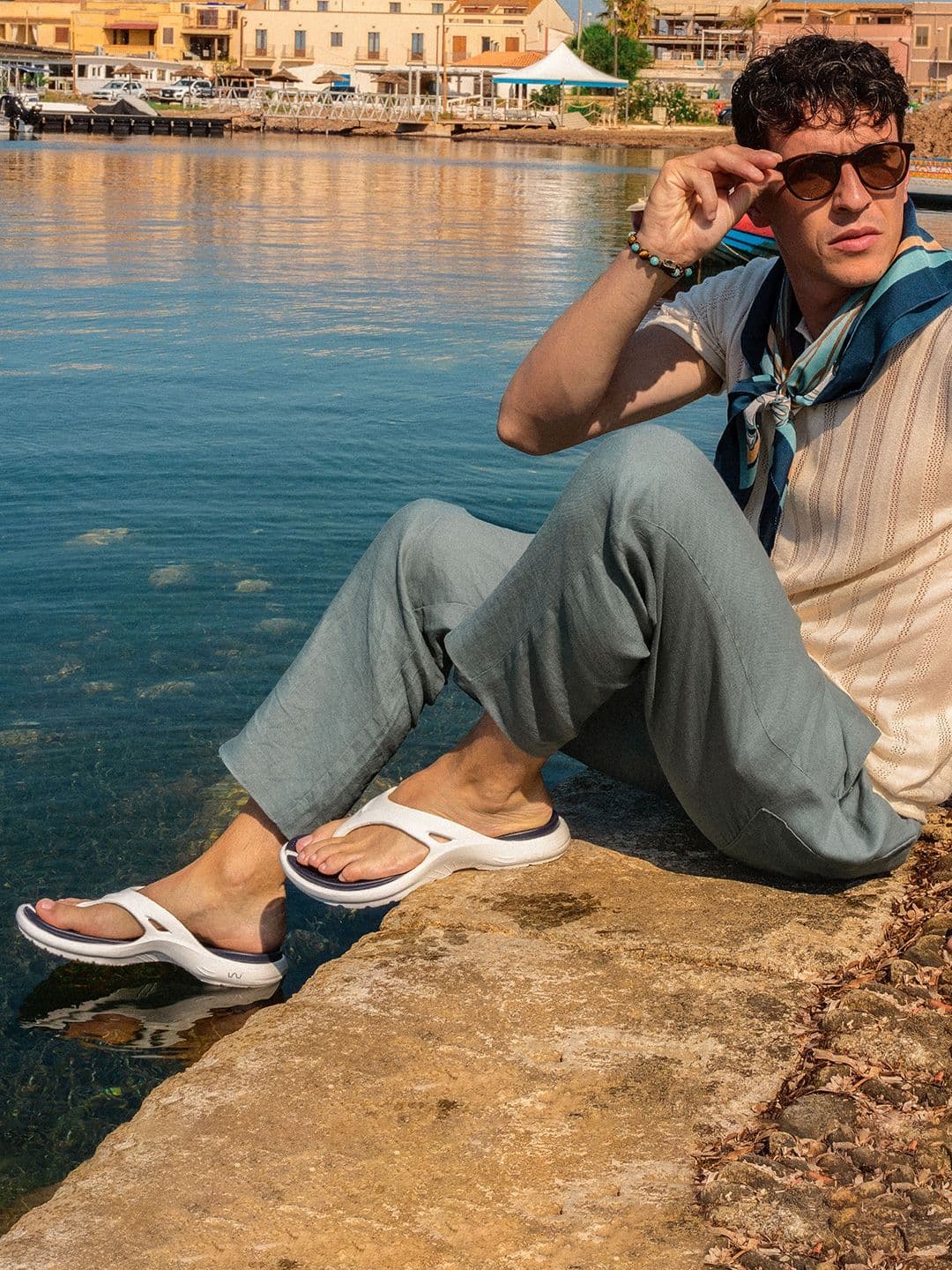 Doubleu Men Thong Flip-Flops - view 1