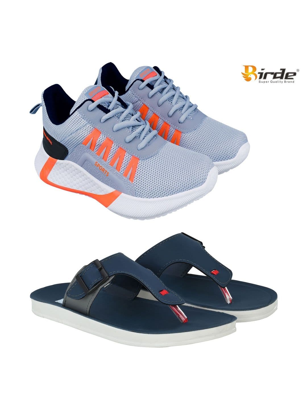 BIRDE Men Mesh Running Non-Marking Shoes - view 1