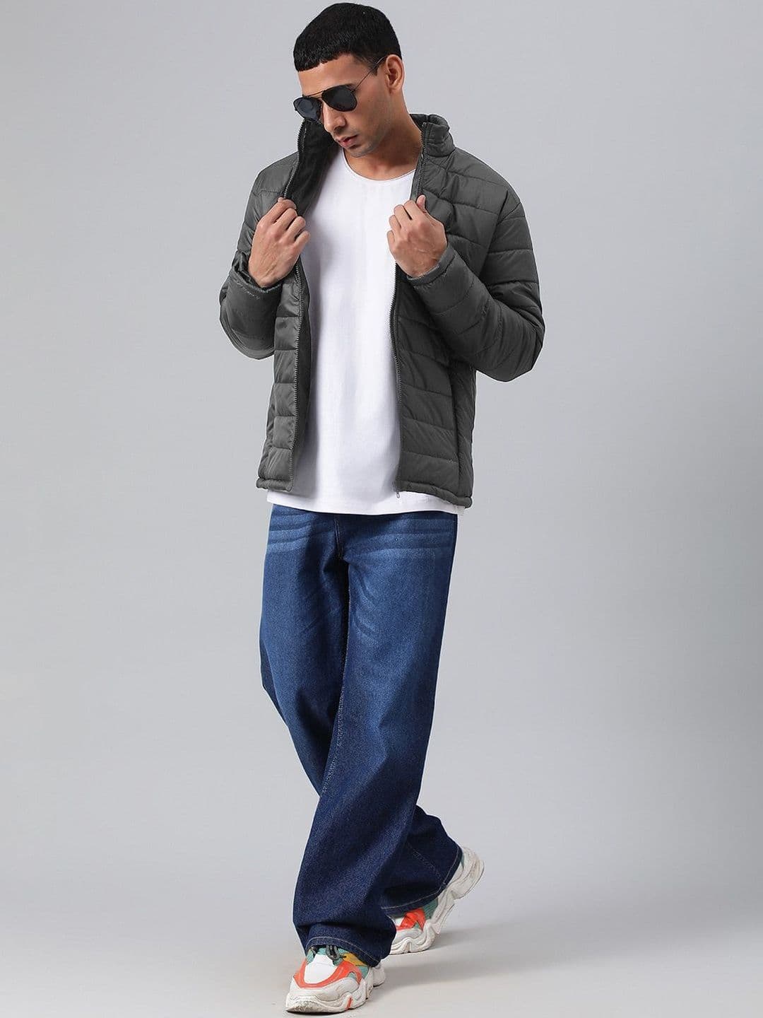 NOWI Men Solid Lightweight Puffer Jacket - view 1