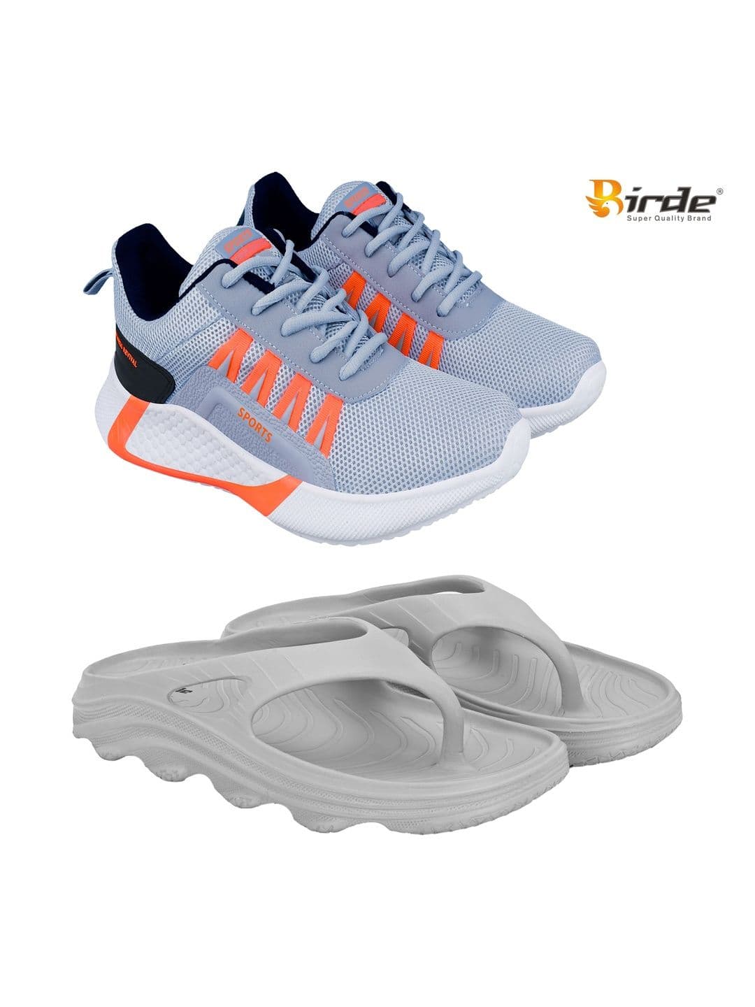 BIRDE Men Mesh Running Non-Marking Shoes - view 1