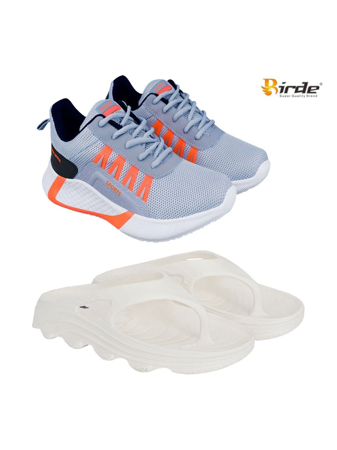 BIRDE Men Mesh Running Non-Marking Shoes - view 1