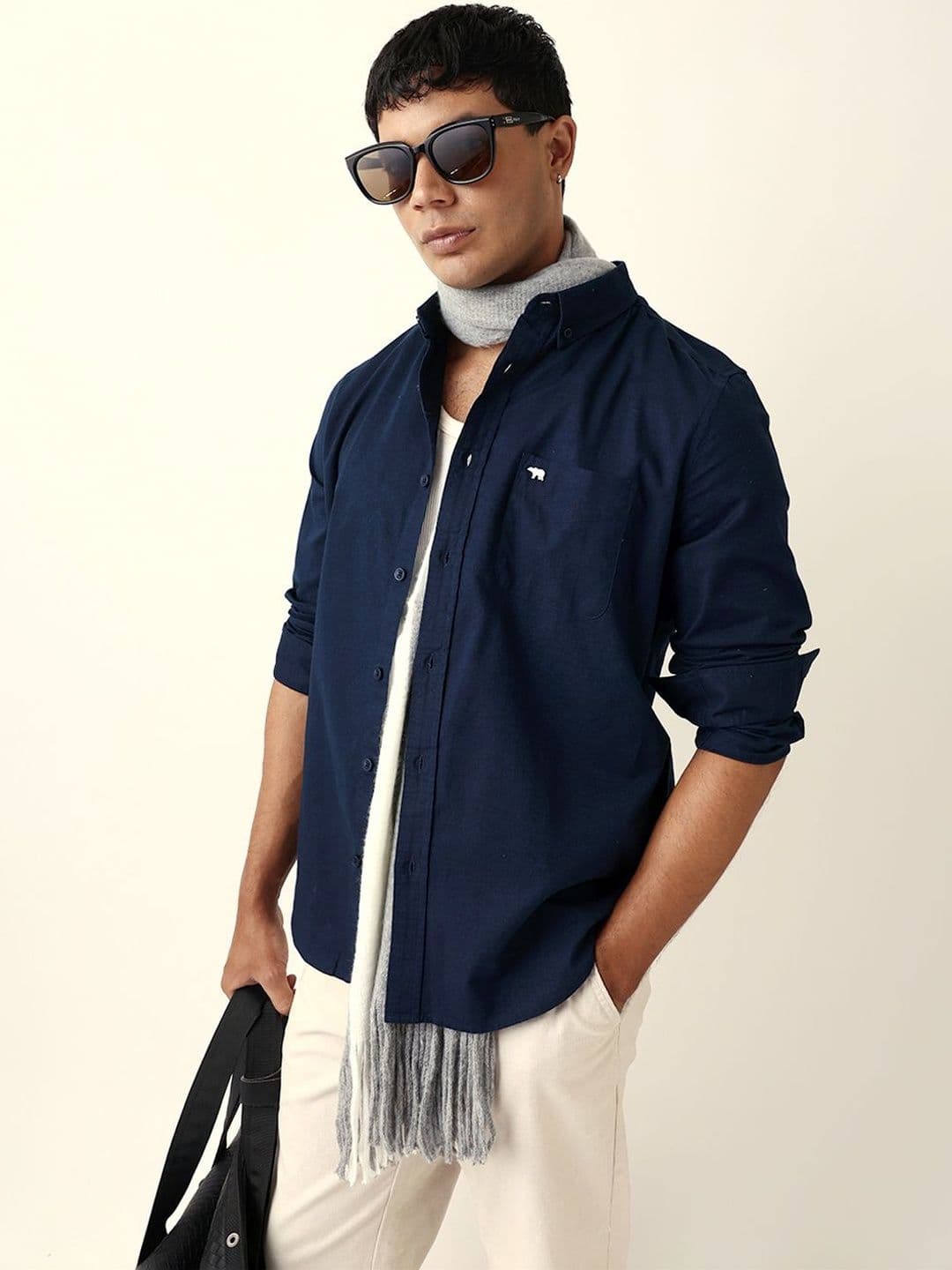 THE BEAR HOUSE Men Casual Shirt - view 1