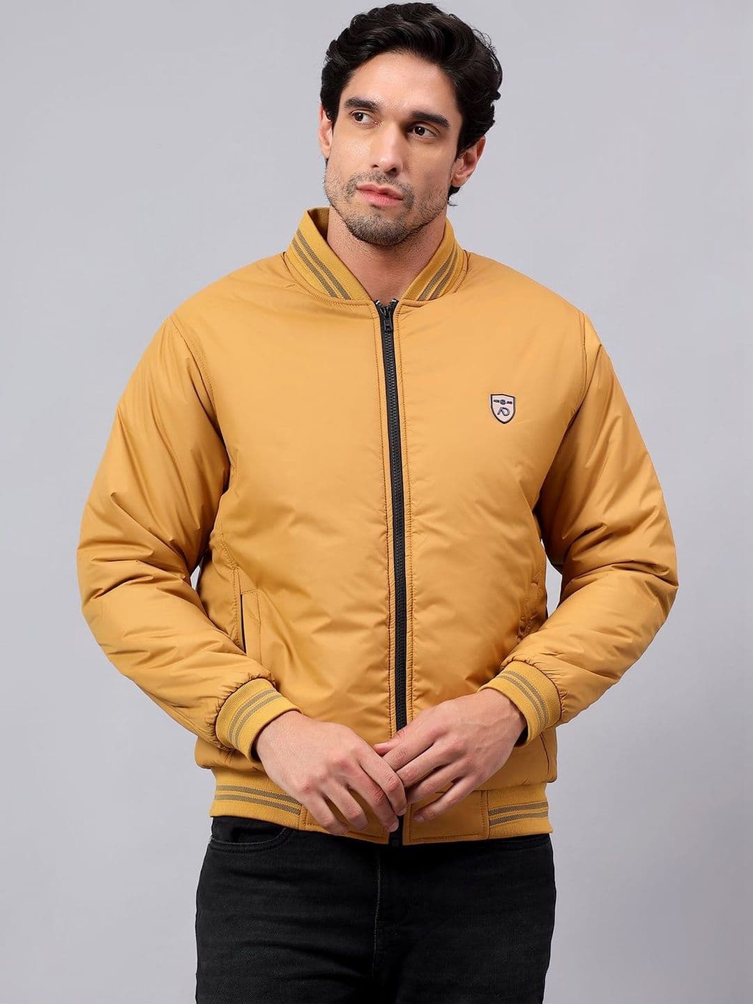 Mast & Harbour Men Lightweight Bomber Jacket - view 1
