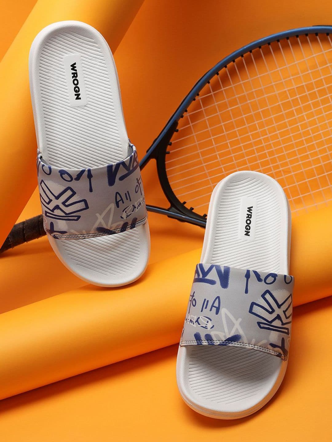 WROGN Men Printed Sliders - view 1