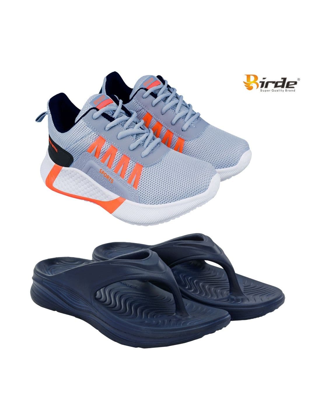BIRDE Men Mesh Running Non-Marking Shoes - view 1