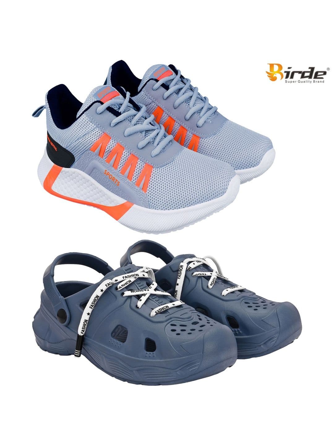 BIRDE Men Mesh Running Non-Marking Shoes - view 1