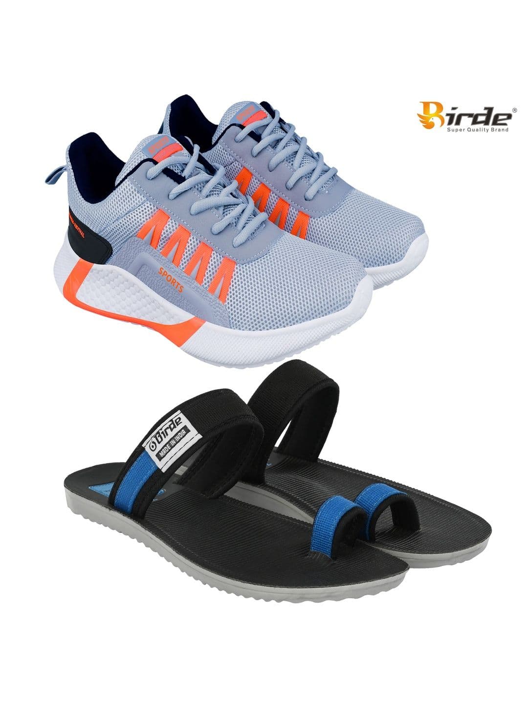 BIRDE Men Mesh Running Non-Marking Shoes - view 1