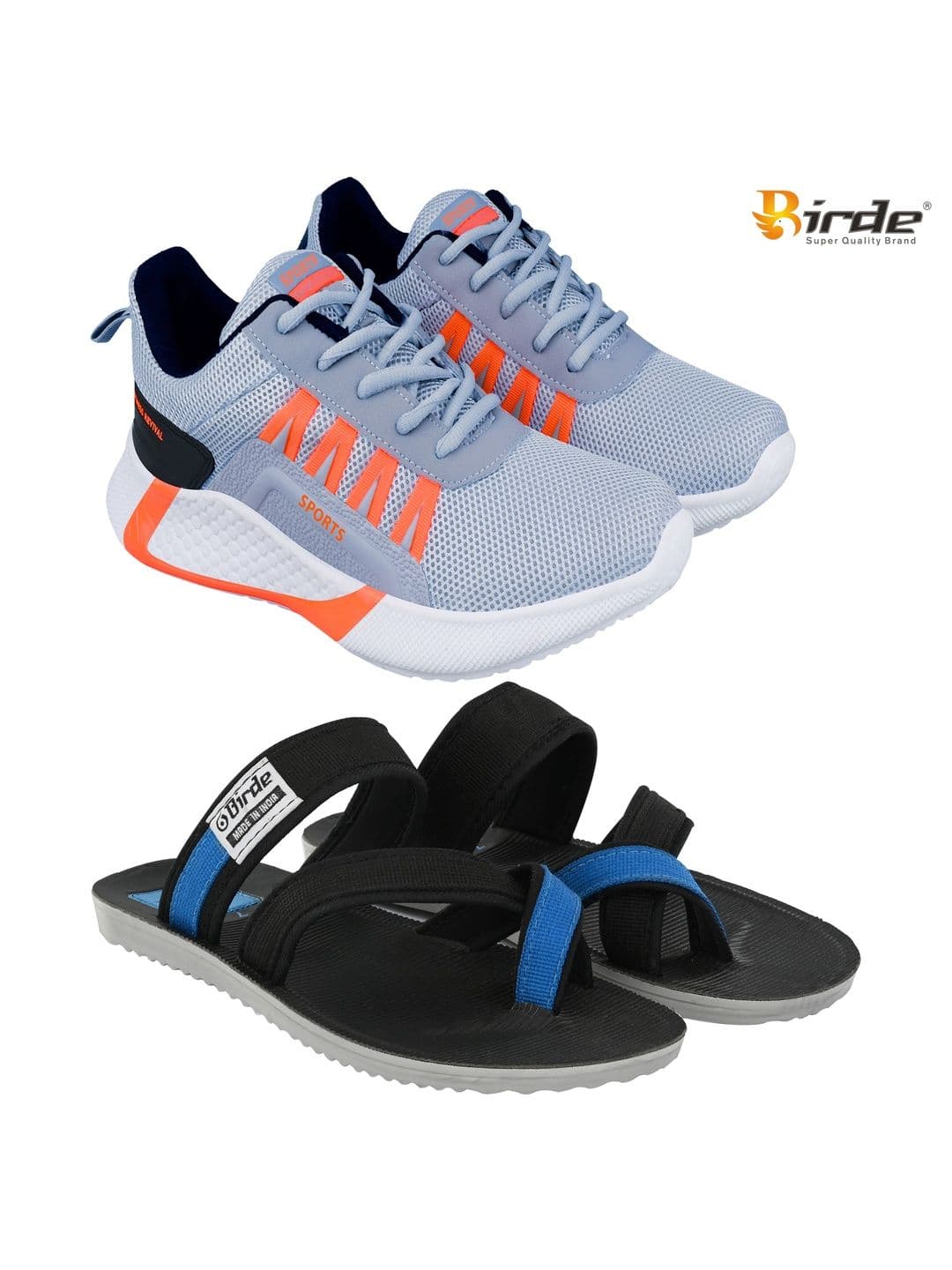 BIRDE Men Mesh Running Non-Marking Shoes - view 1