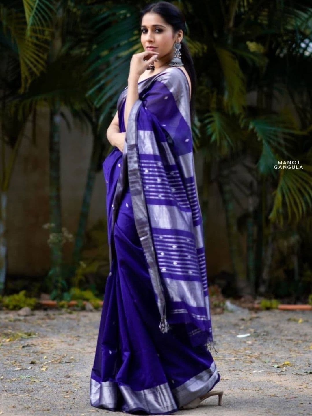 GMK Fashions Woven Design Zari Saree - view 1