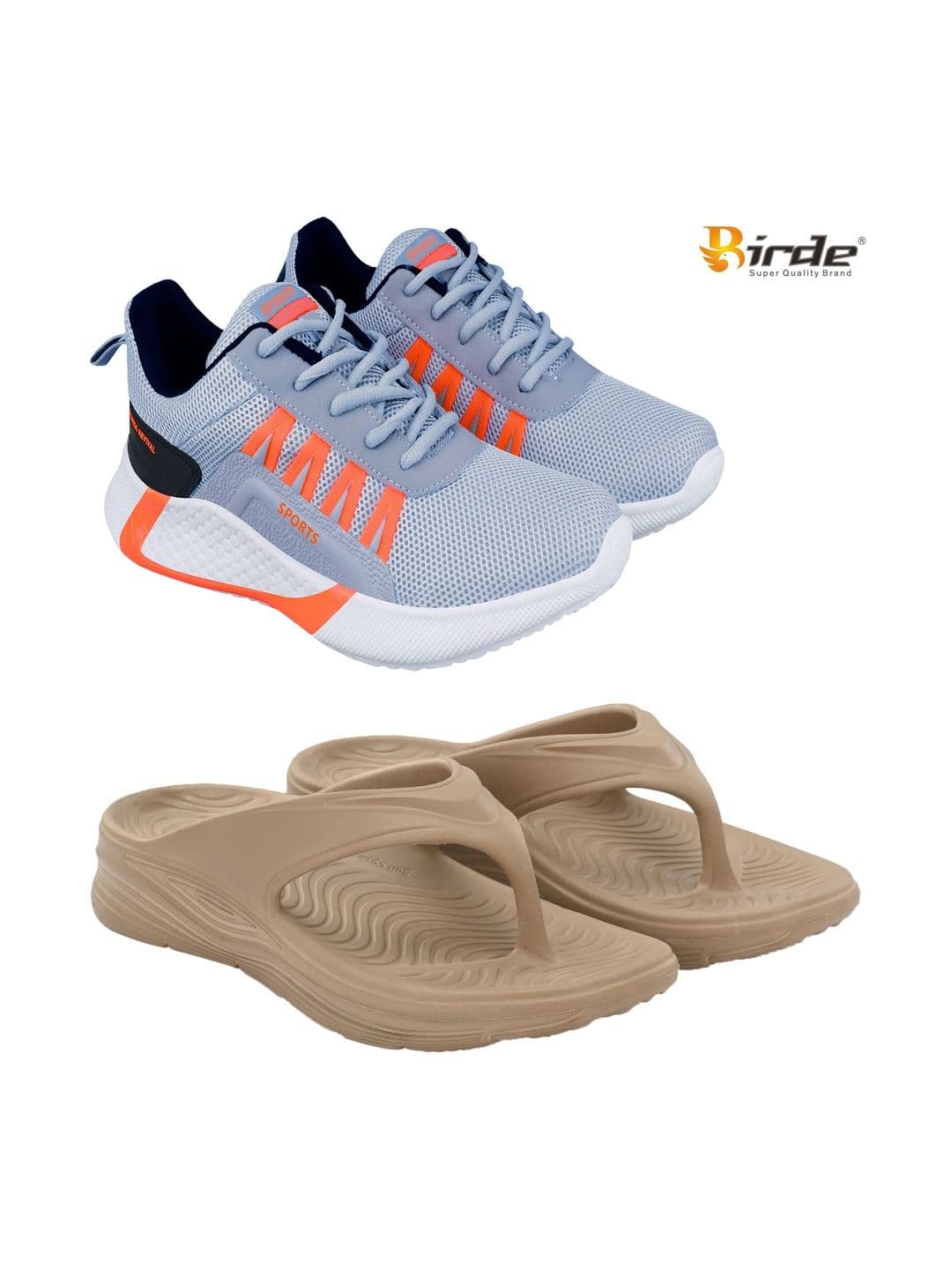 BIRDE Men Mesh Running Non-Marking Shoes - view 1