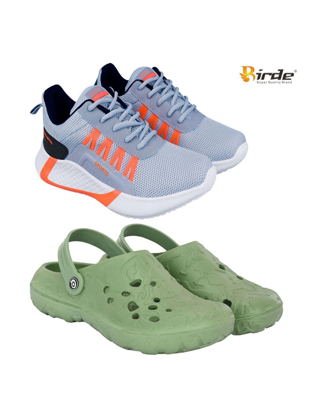 BIRDE Men Mesh Running Non-Marking Shoes - view 1