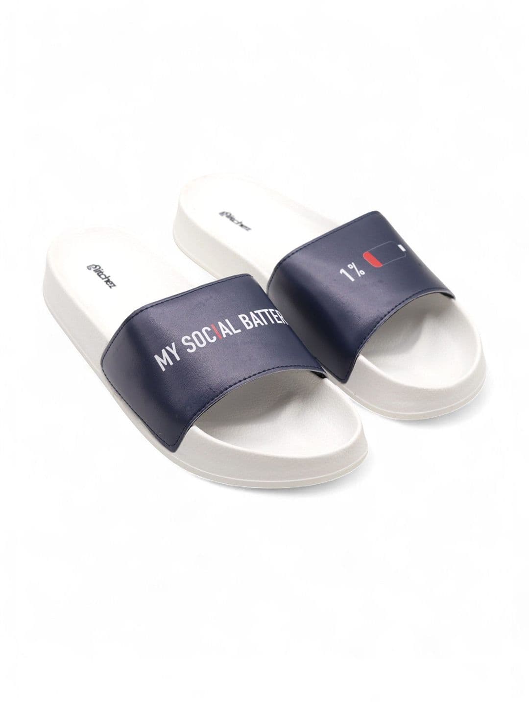 glitchez Men Printed Sliders - view 1