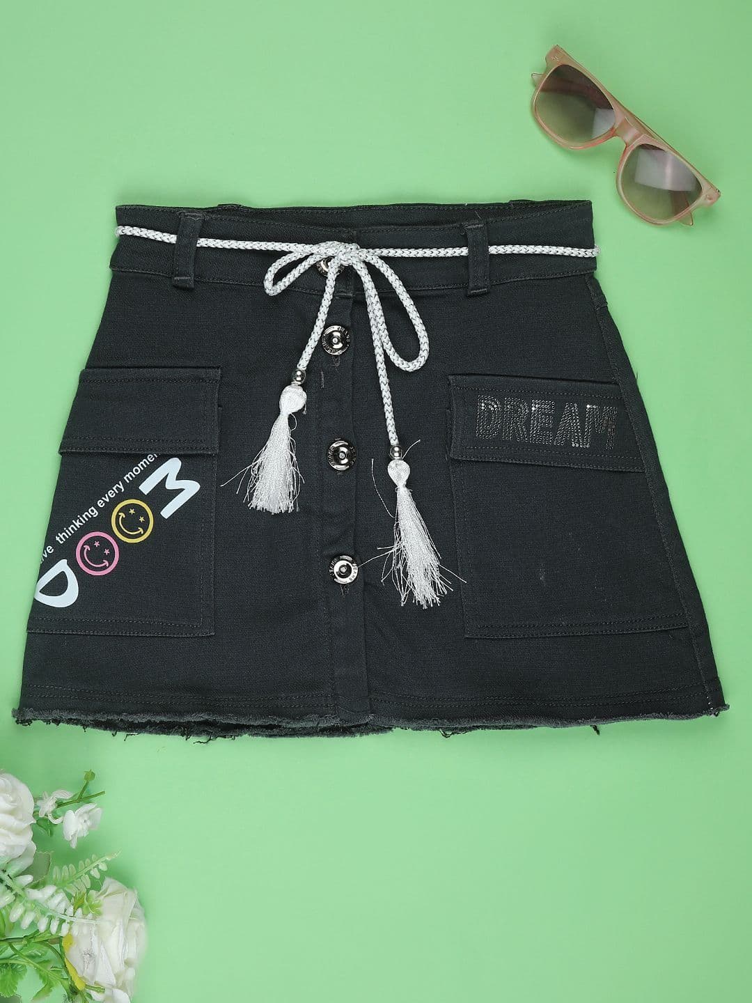 V-Mart Knee Length Flared Skirts - view 1