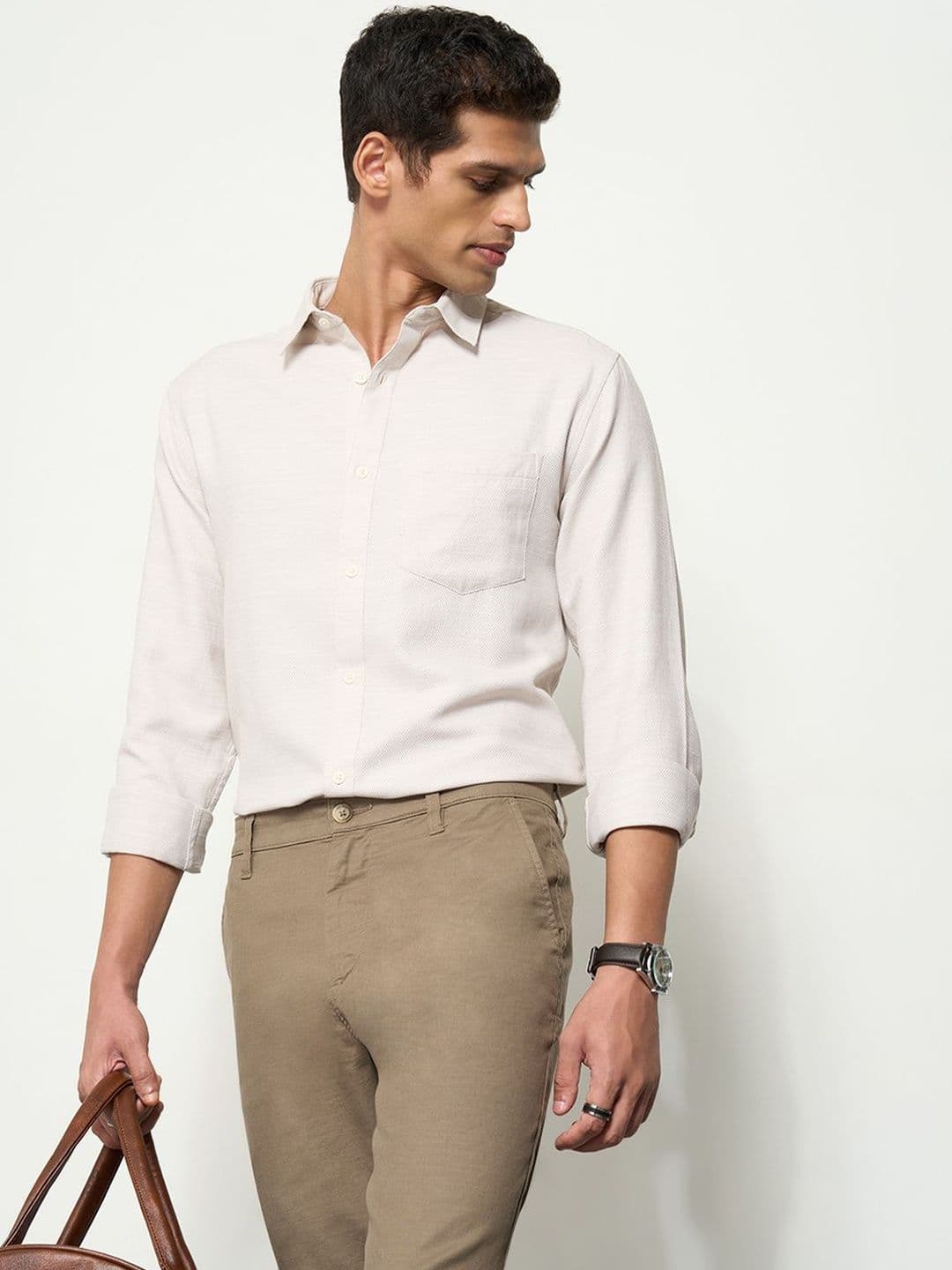 Peregrine by Pantaloons Men Casual Shirt - view 1