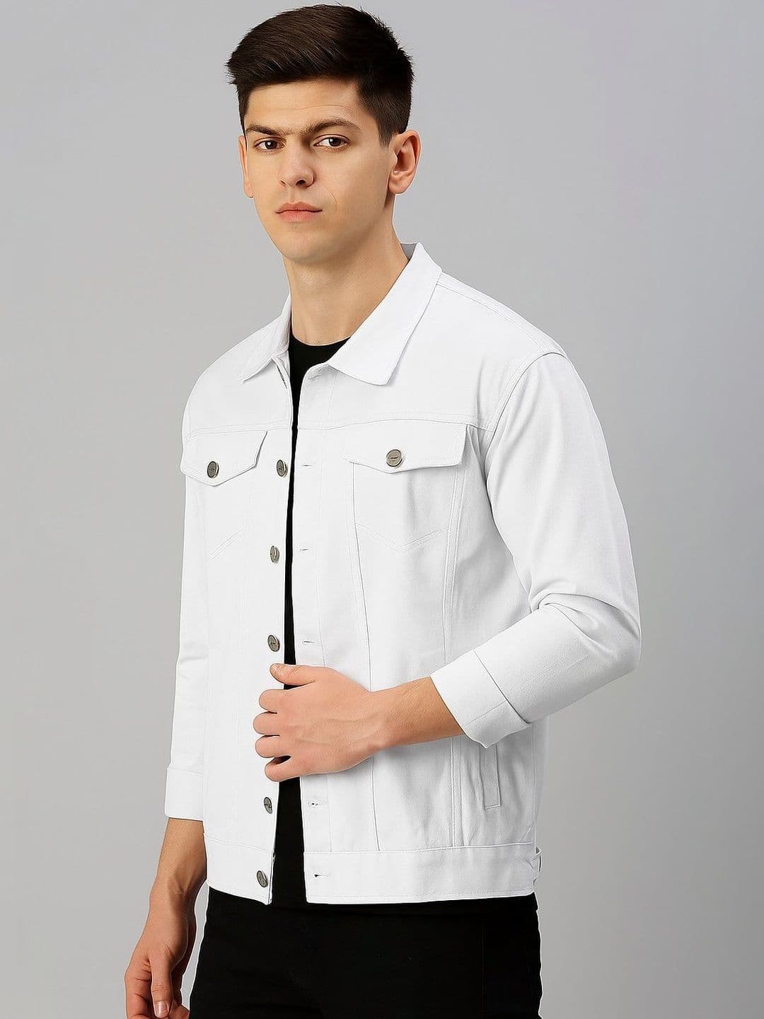 KASHIAN Men Denim Jacket - view 1