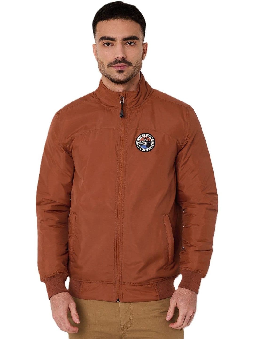 Wildcraft Men Brand Logo Water Resistant Bomber Jacket - view 1
