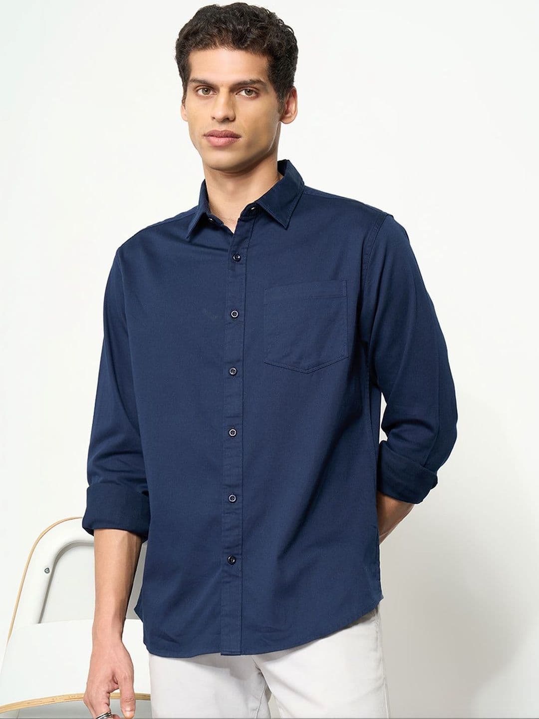 Peregrine by Pantaloons Men Casual Shirt - view 1