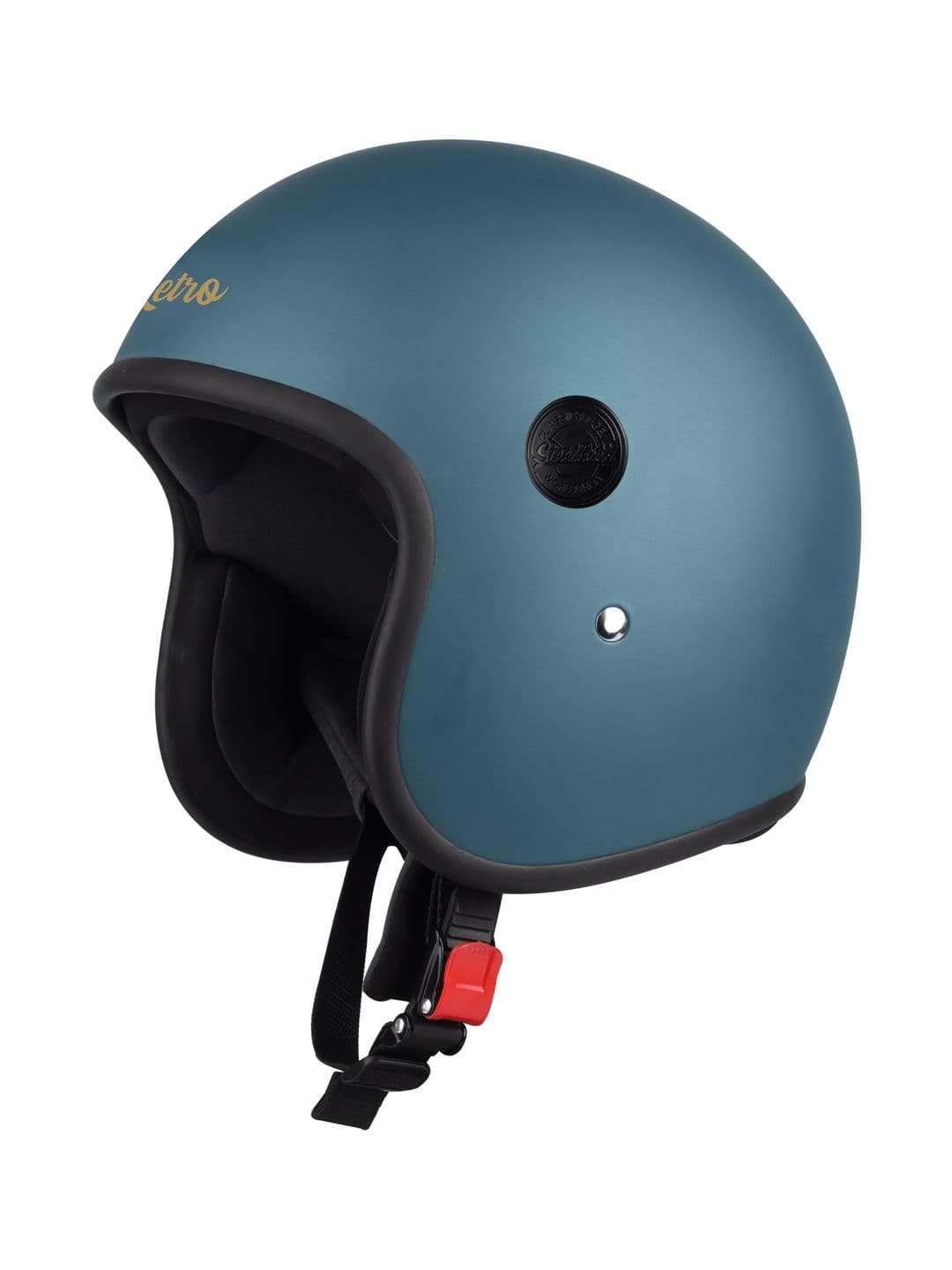 Steelbird SBH-55-RETRO UV-Resistant Open Face Motorbike Helmet - view 1