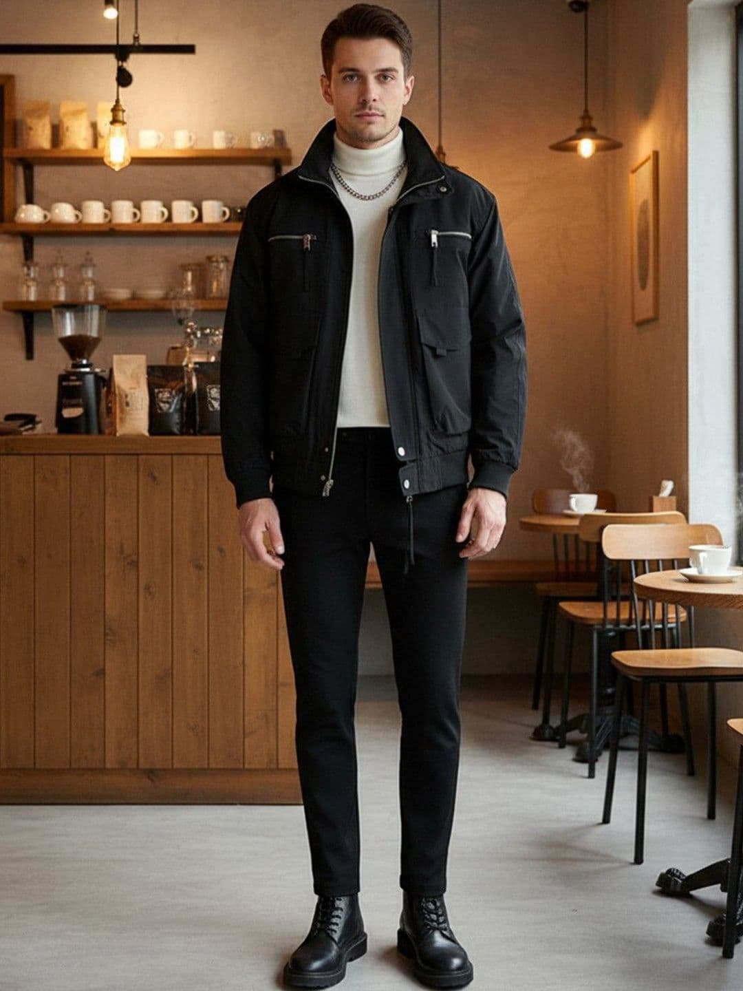 HERE&NOW Men Bomber Jacket - view 1