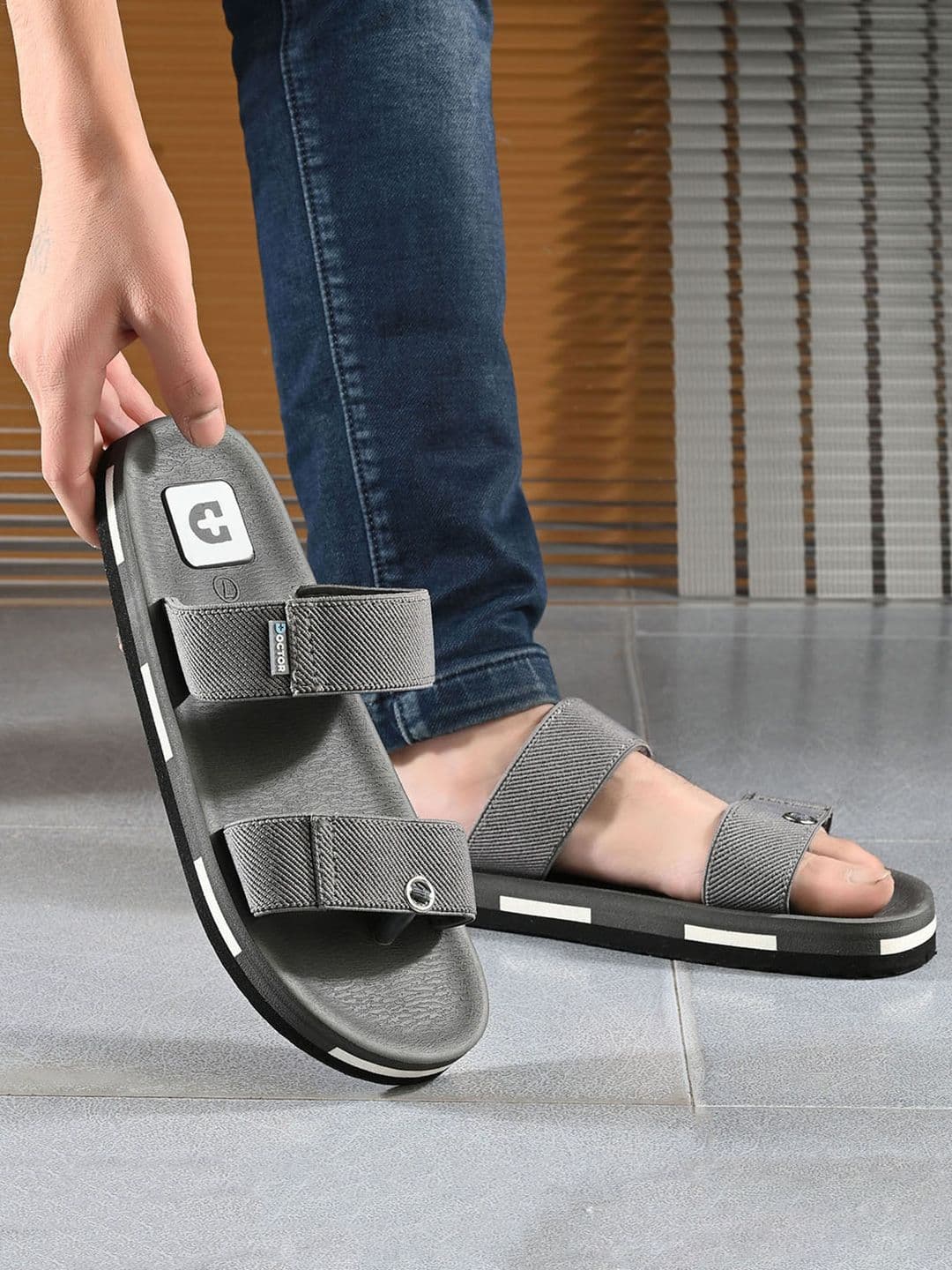 DOCTOR HEALTH SUPER SOFT Men Suede Comfort Sandals - view 1