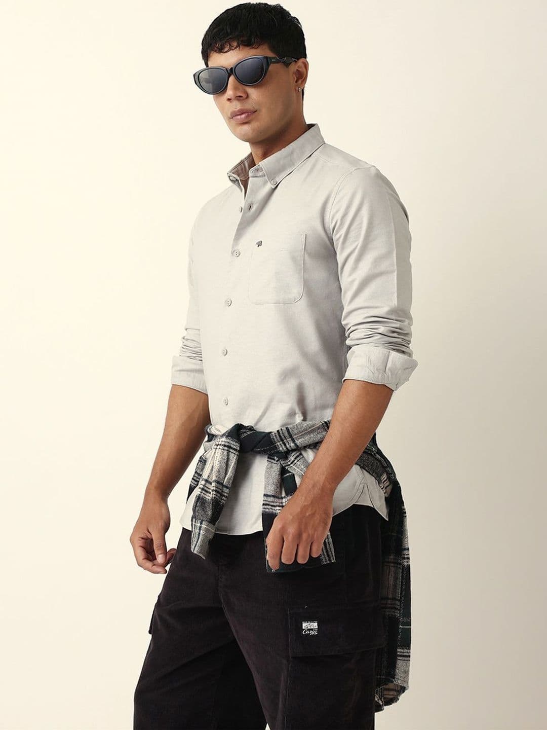 THE BEAR HOUSE Men Slim Fit Casual Shirt - view 1