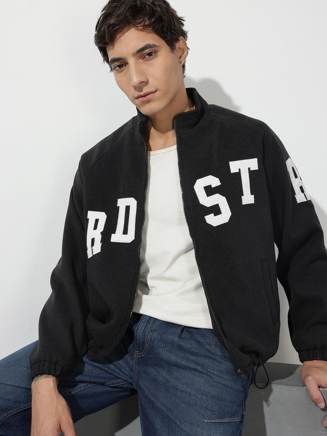 The Roadster Life Co. Brand Logo Applique Tailored Jacket - view 1