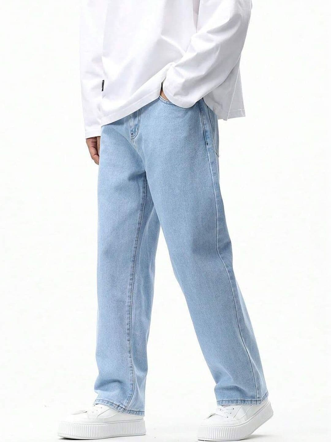 MARK VIEW Men Straight Fit Mid-Rise Jeans - view 1