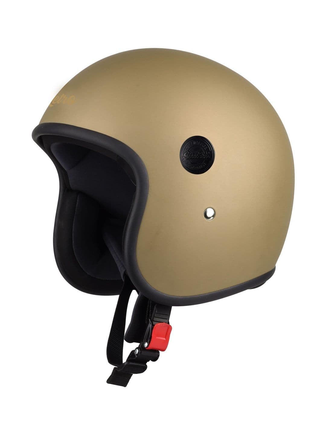 Steelbird SBH-55-RETRO UV-Resistant Open Face Motorbike Helmet - view 1