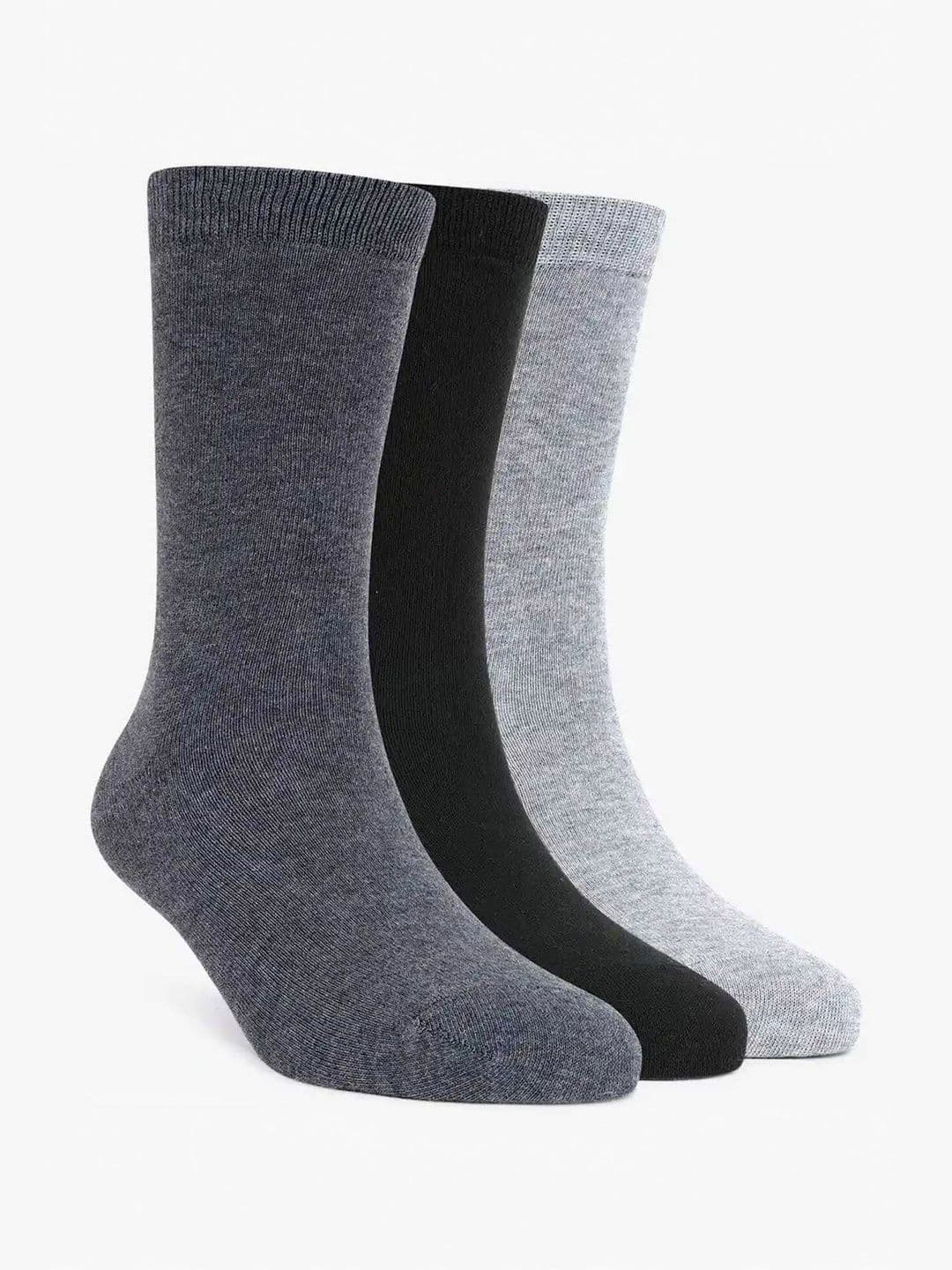 Akeeta Pack Of 3 Cotton Calf Length Socks - view 1