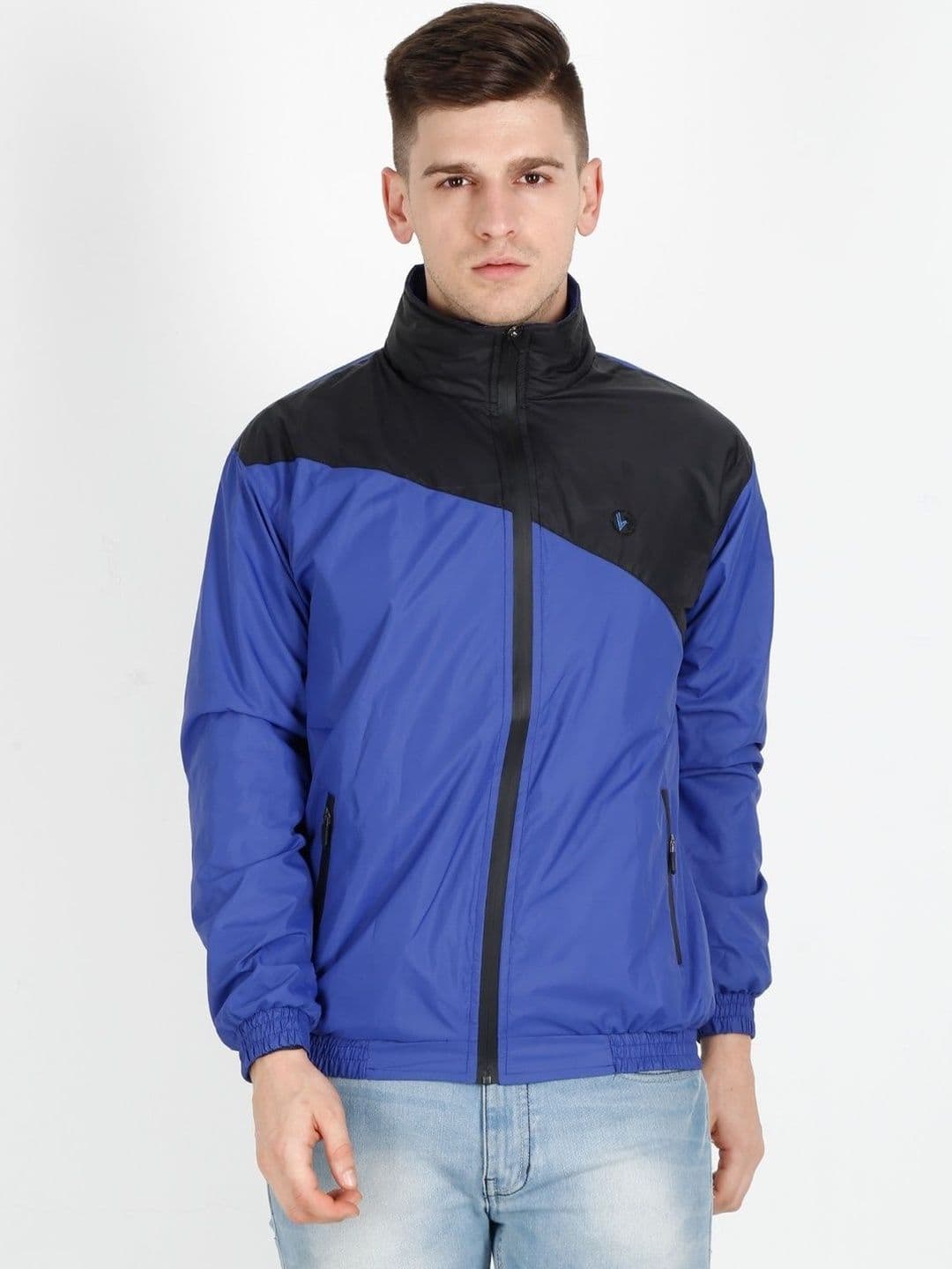 VROJASS Men Colourblocked Lightweight Sporty Jacket - view 1