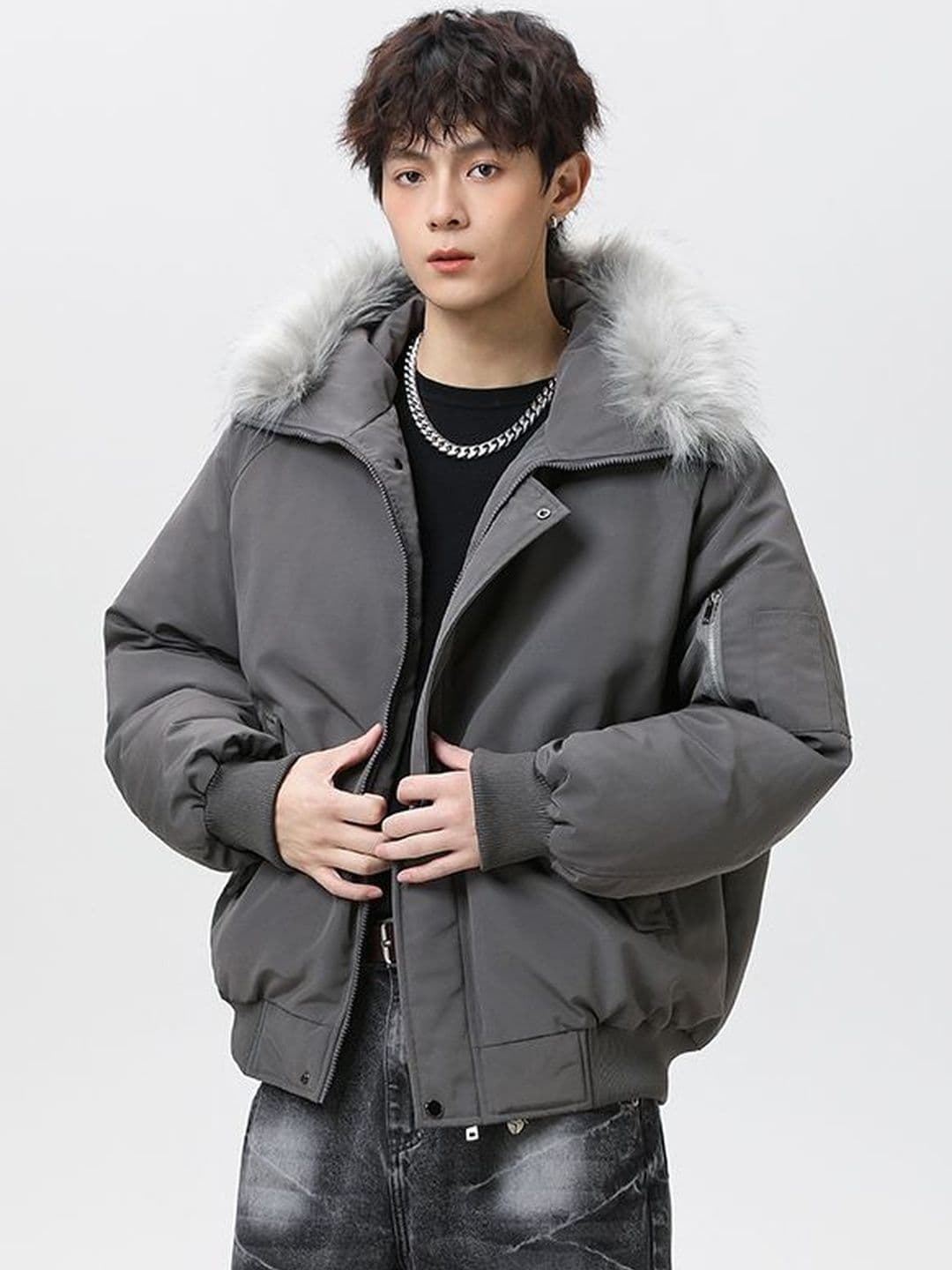 Mast & Harbour Men Bomber Jacket - view 1