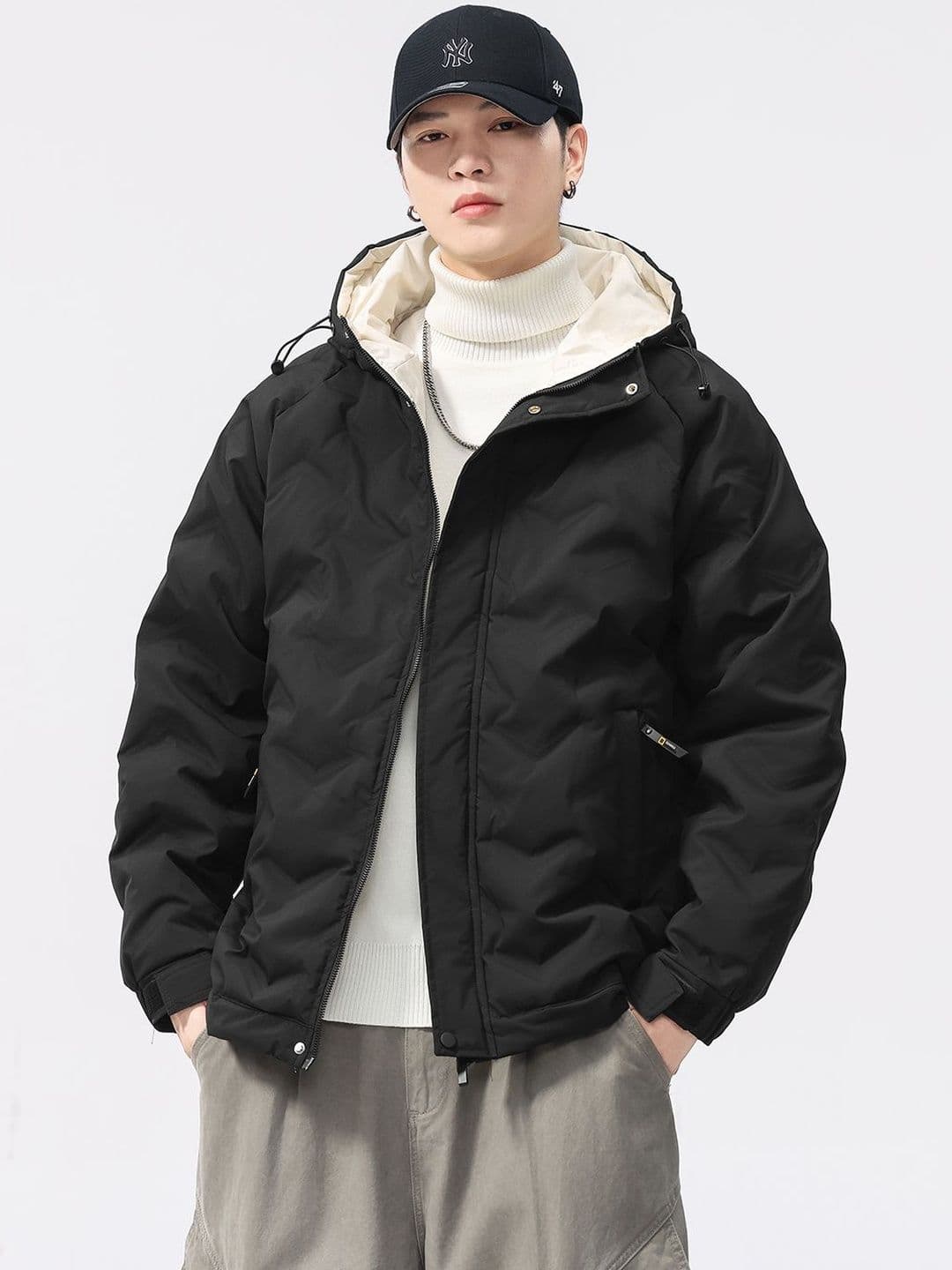 Mast & Harbour Men Lightweight Puffer Jacket - view 1