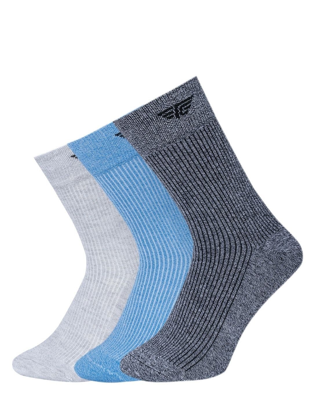 Red Tape Men Pack Of 3 Patterned Above Calf-Length Socks - view 1