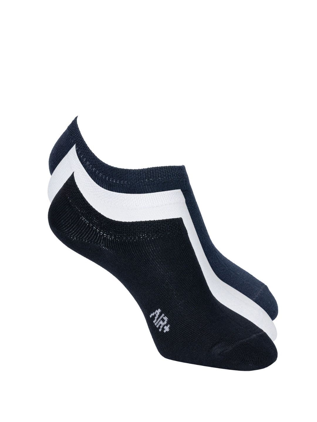 Red Tape Men Pack Of 3 Printed Detail Shoe Liner Socks - view 1
