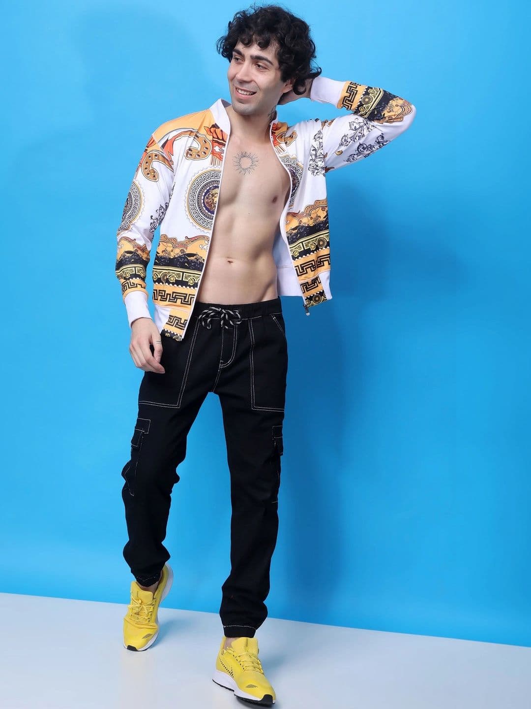 YELLOW TREE Men Lightweight Bomber Jacket - view 1
