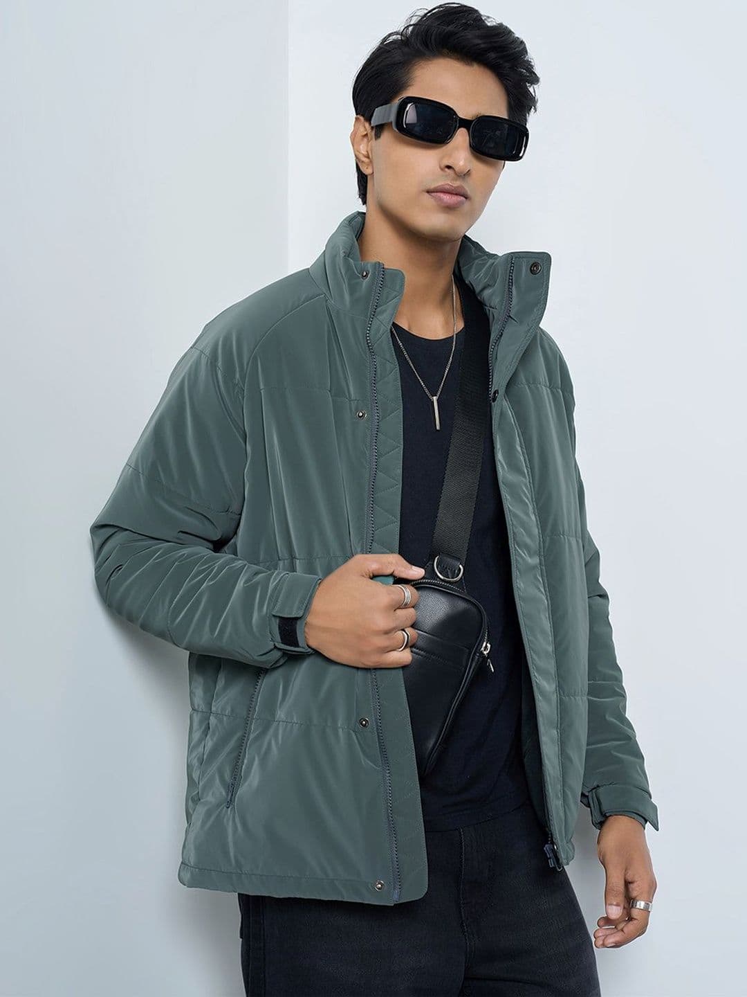 SF JEANS by Pantaloons Men Lightweight Puffer Jacket - view 1