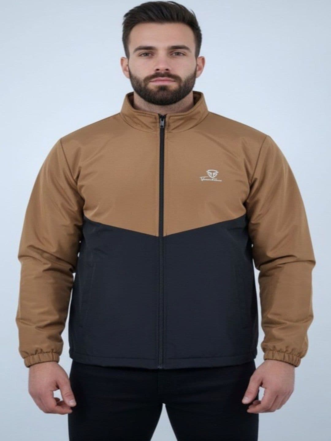 RAUSHANI FASHIONS Men Colourblocked Windcheater Sporty Jacket - view 1