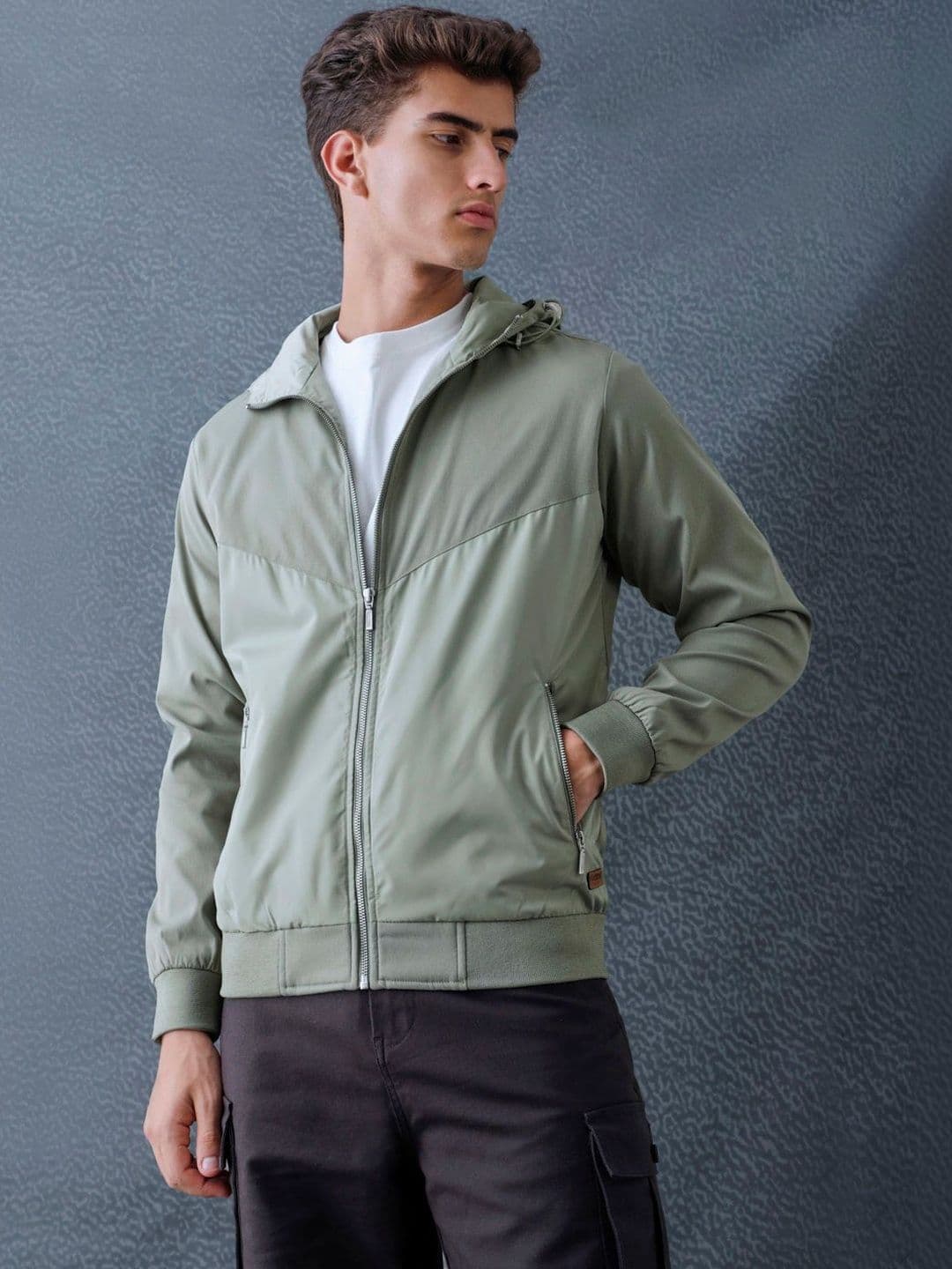 VOLTEDGE Men Bomber Jacket - view 1