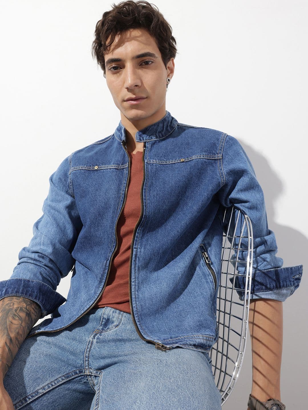 The Roadster Life Co. Pure Cotton Tailored Jacket