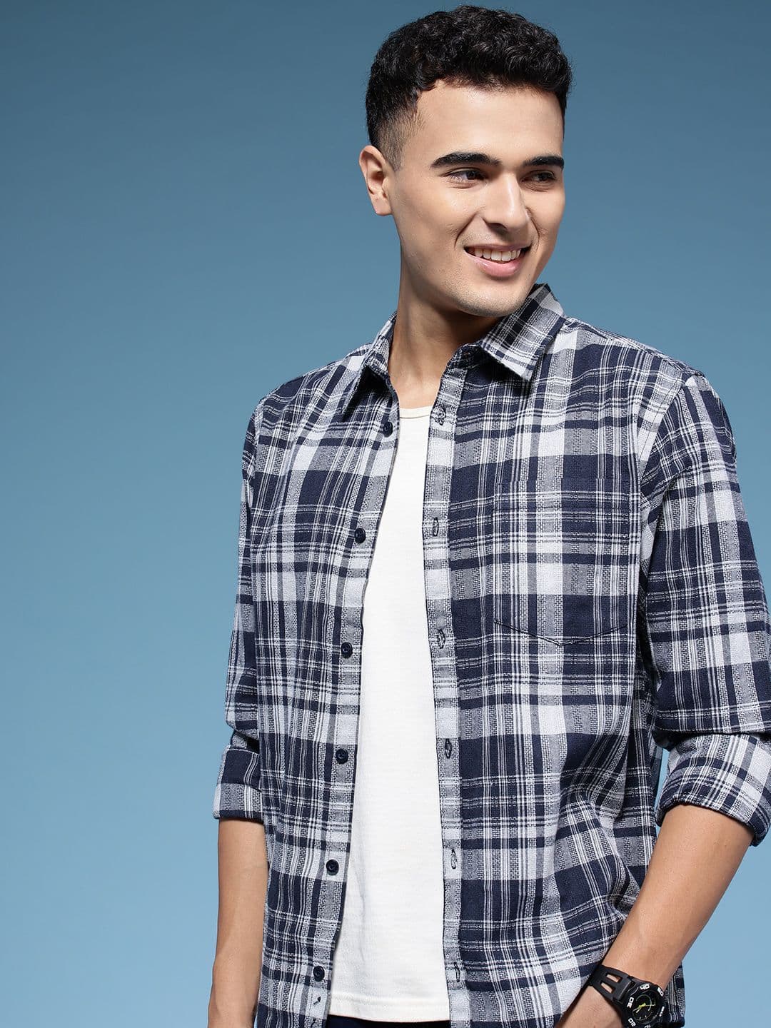 HERE&NOW Checked Casual Shirt - view 1