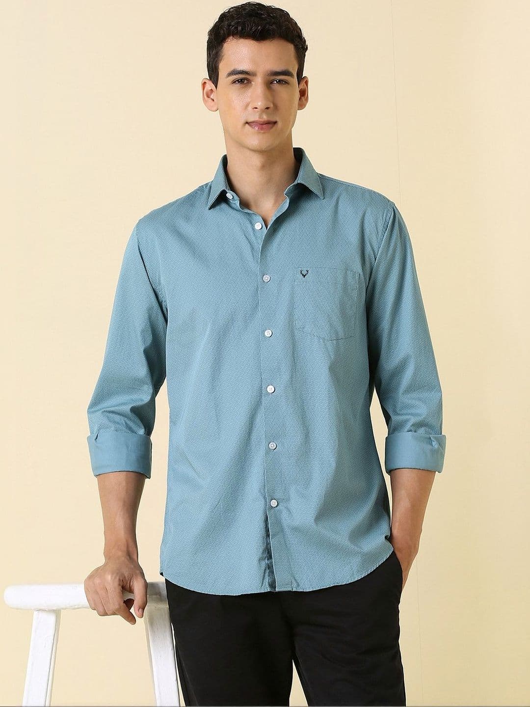 Allen Solly Men Slim Fit Printed Casual Shirt - view 1