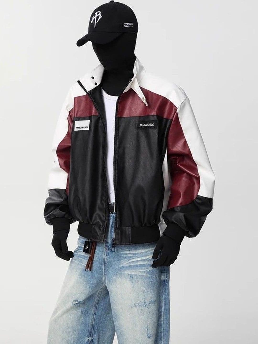 HERE&NOW Men Colourblocked Bomber Jacket - view 1