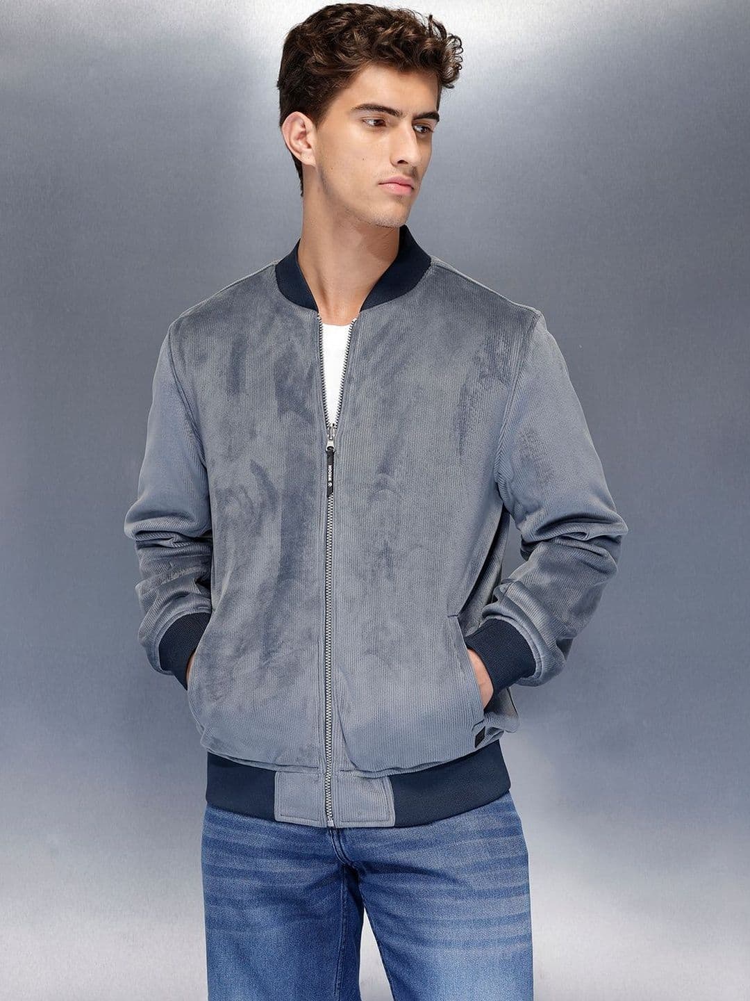 WROGN Men Lightweight Bomber Jacket - view 1