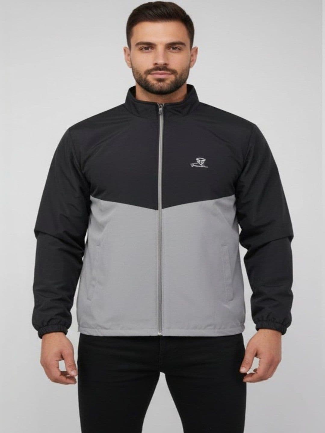 RAUSHANI FASHIONS Men Colourblocked Lightweight Sporty Jacket - view 1
