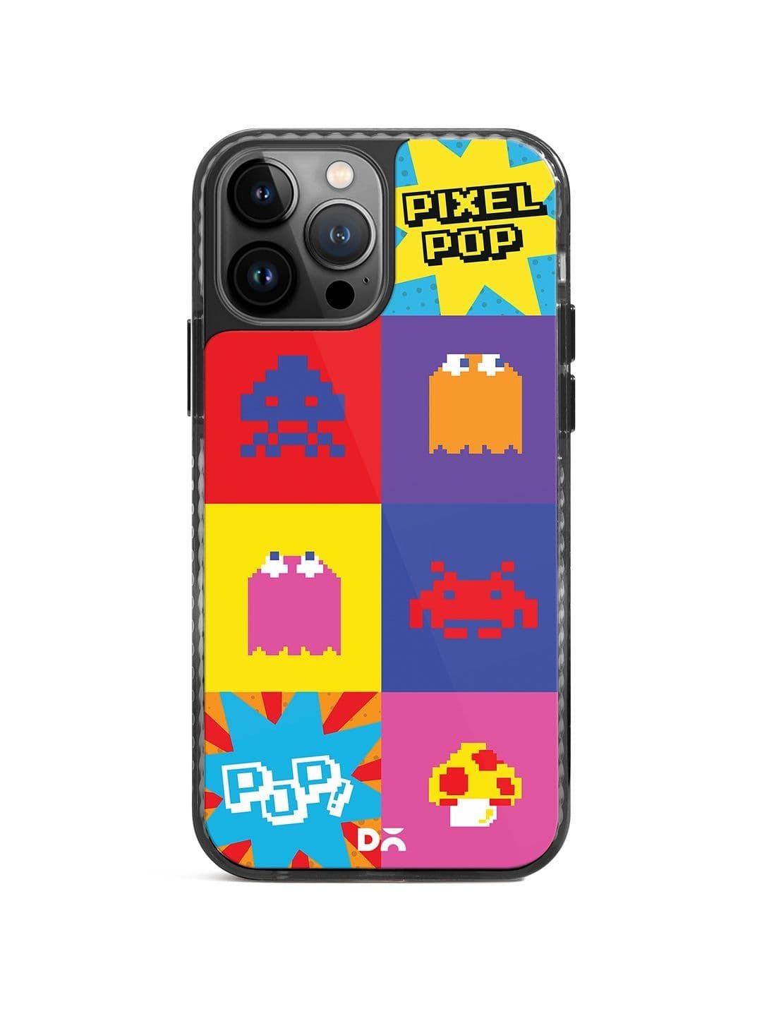 DailyObjects Pixel Pop Stride 2.0 Magsafe Case Cover For Iphone 15 Pro