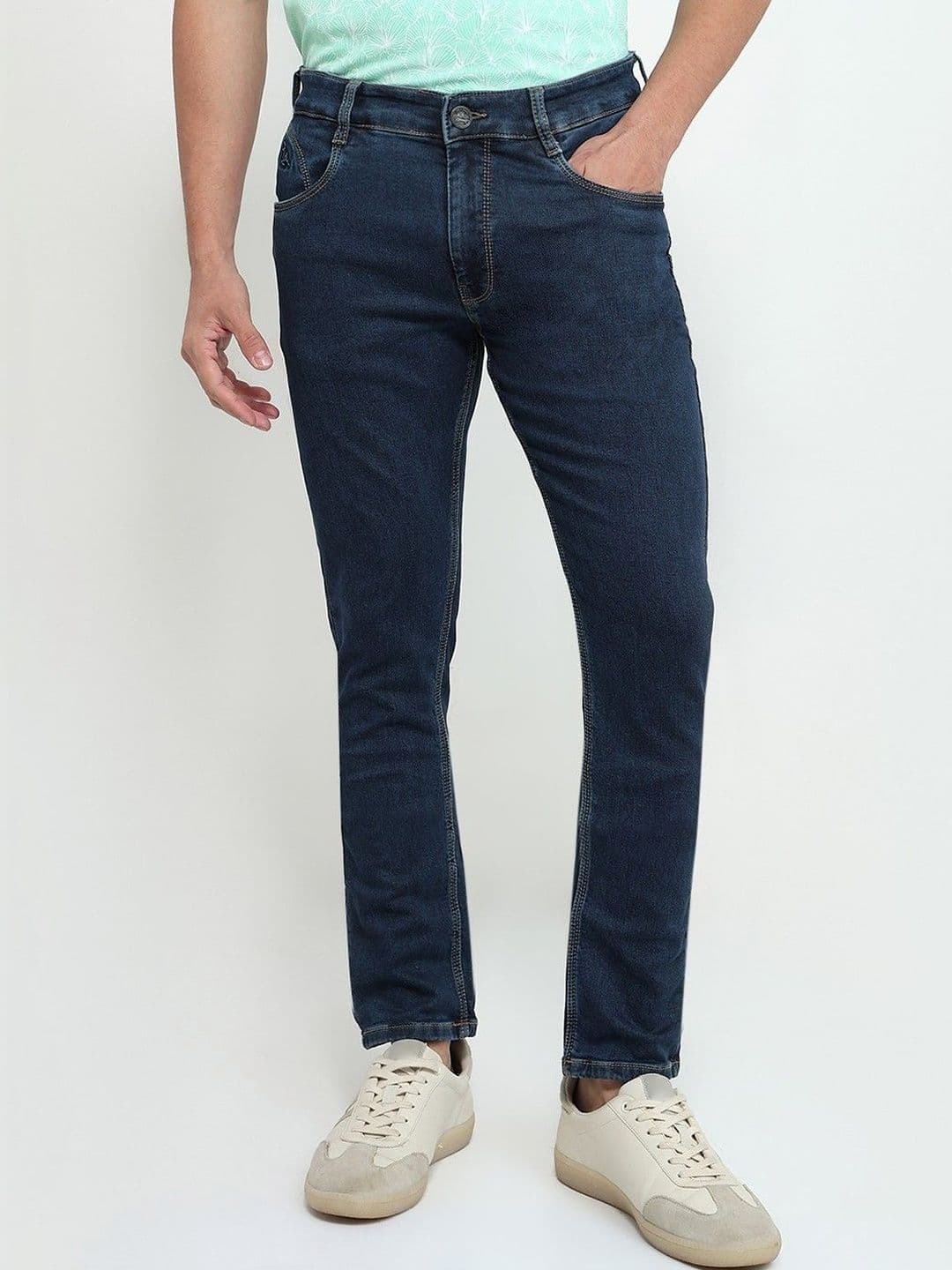 Parx Men Skinny Fit Low-Rise Jeans - view 1